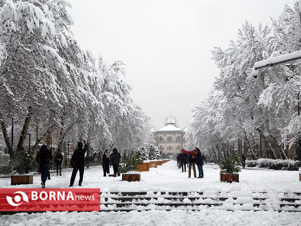 بارش برف در تهران -2