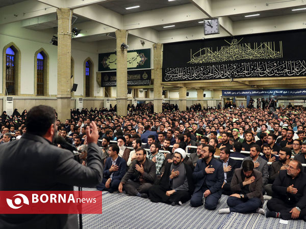دیدار دانش آموزان و دانشجویان با مقام معظم رهبری