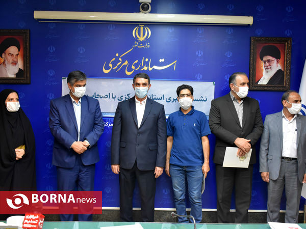 نشست خبری استاندار مرکزی
