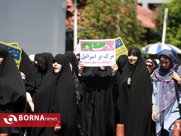 راهپیمایی روز قدس در رشت