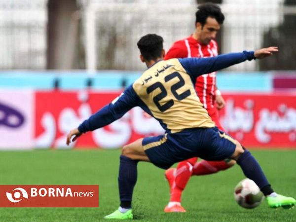 دیدار تیم های فوتبال سپیدرود رشت- نفت تهران