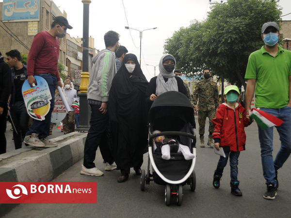 راهپیمایی روز قدس- شهرستان قدس