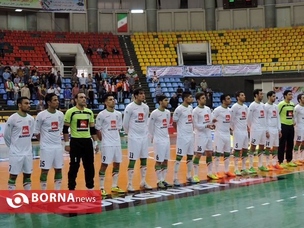 دیدار دوستانه فوتسال ایران و روسیه از نگاه دوربین