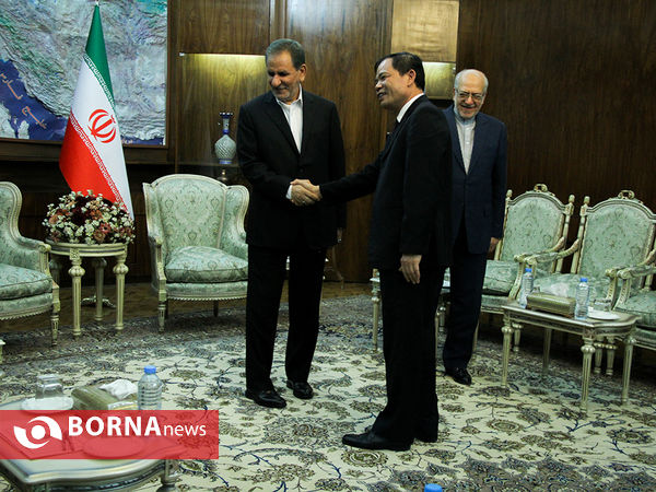 دیدار وزیر کشاورزی و توسعه روستایی ویتنام با معاون اول محترم رئیس جمهور