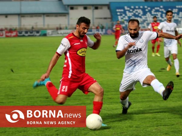 دیدار تیم های فوتبال پرسپولیس _ ملوان