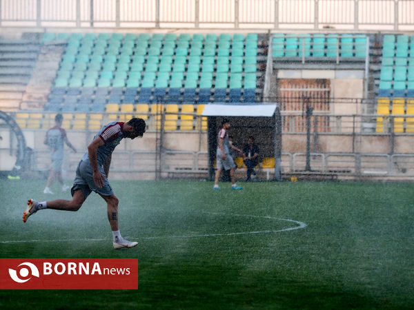 تمرین تیم فوتبال پرسپولیس تهران