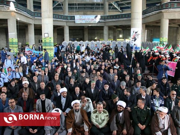 راهپیمایی روز ۱۳ آبان- شهرستان قدس