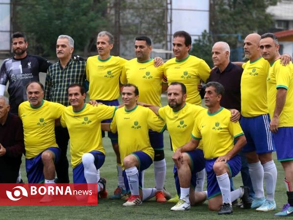 دیدار دوستانه دوتیم پیشکسوتان لاهیجان-  چوکا تالش