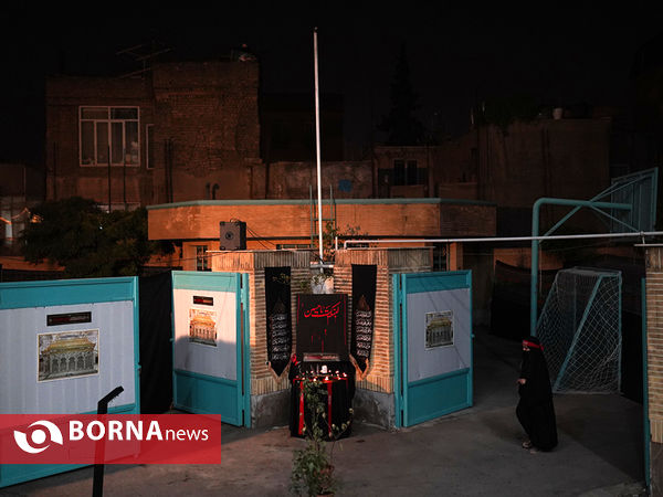 مراسم شام غریبان - دبستان تسنیم محبت