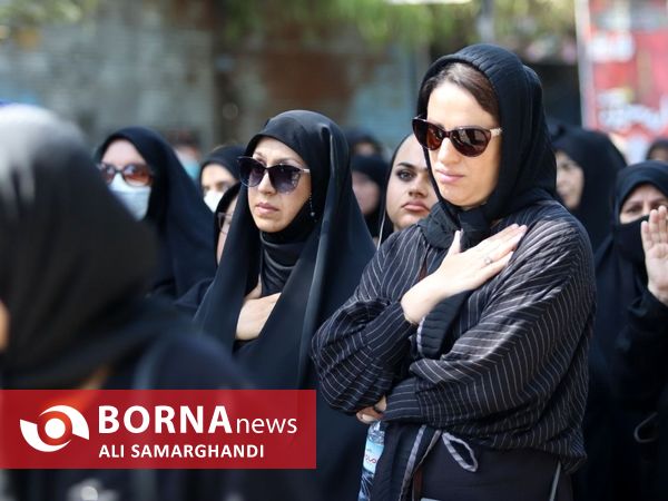 پیاده روی جاماندگان اربعین در بندرانزلی