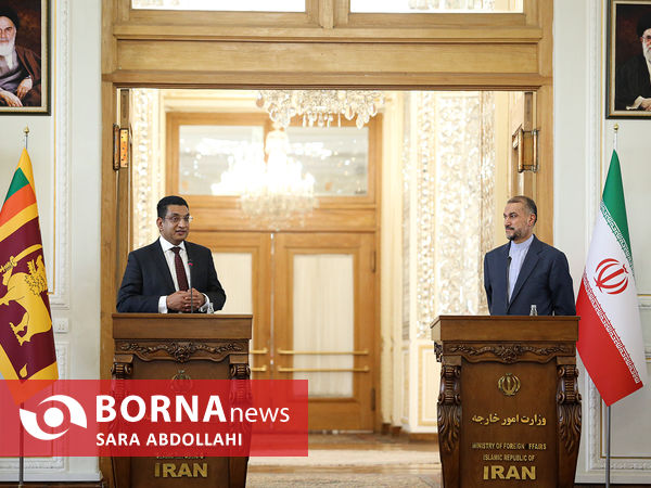 دیدار وزرای خارجه ایران و سریلانکا