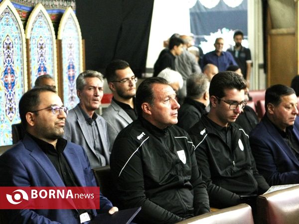 مراسم ختم مهدی شادمانی- مسجدالرضا تهران
