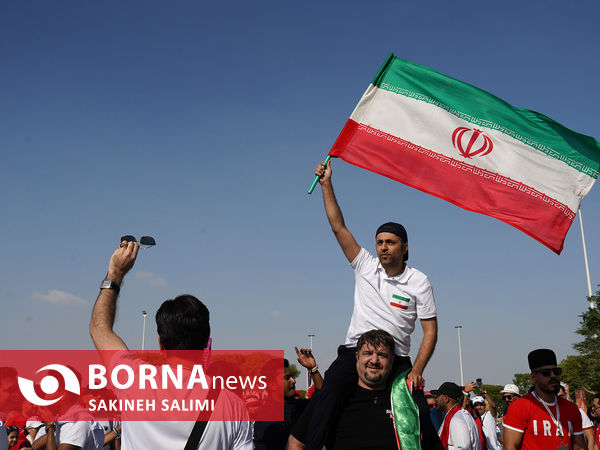 ورزشگاه خلیفه قطر در آستانه دیدار ایران - انگلیس