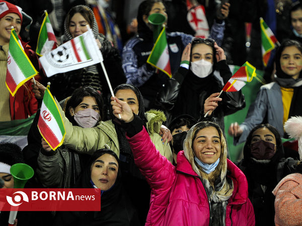 دیدار تیم های فوتبال ایران - عراق