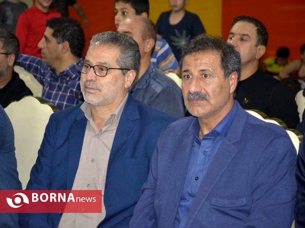 مسابقات كشتى آزاد نونهالان در شهرستان شهریار