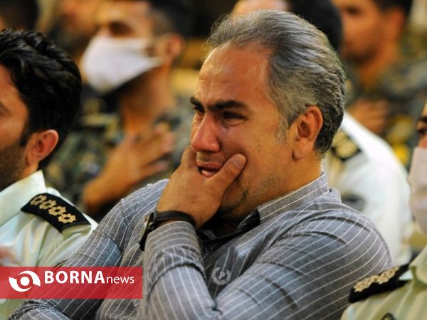 مراسم ختم و یادبود شهید مدافع امنیت وطن میلاد خسروی