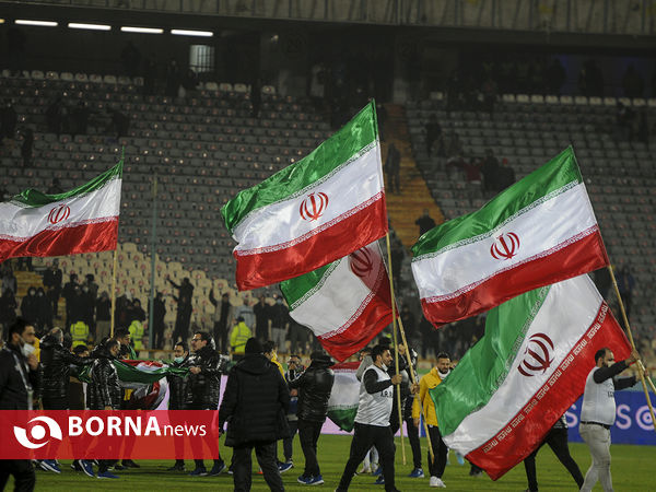 دیدار تیم های فوتبال ایران - عراق
