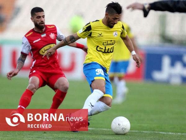 دیدار تیم های فوتبال پرسپولیس - نفت مسجدسلیمان