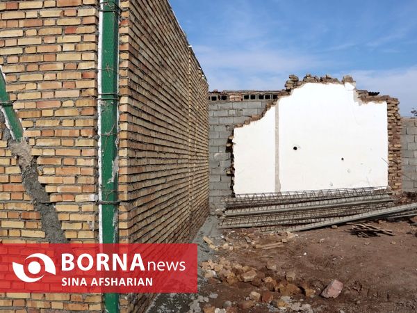 ادامه بازسازی مناطق زلزله‌زده زمین لرزه مهرماه شهرستان خوی