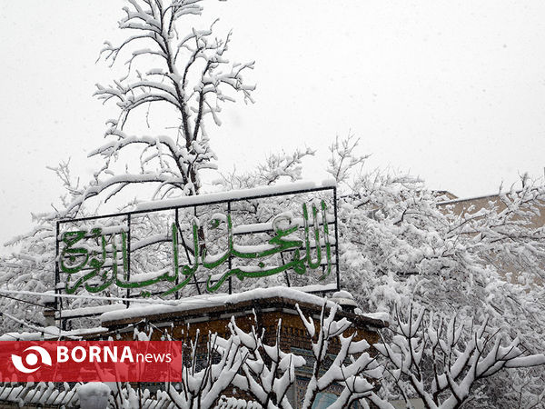 بارش برف در تهران -2