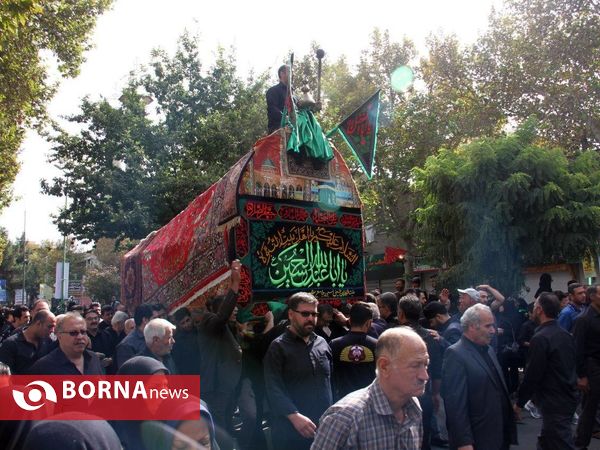 مراسم عزاداری روز عاشورا- شهریار