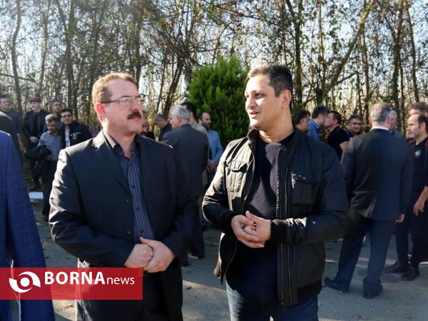 آیین تشییع پیکر مادر مرحومه افشین ناظمی