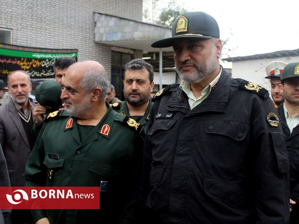 مراسم گرامیداشت شهید نظم وامنیت شهیدپاینده