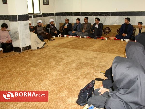 دیدار اصحاب رسانه و روابط عمومی ها با امام جمعه شهرستان قدس