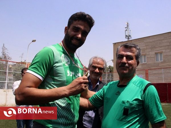 دیدار نهایی مسابقات فوتبال نابینایان و کم بینایان قهرمانی کشور در شیراز