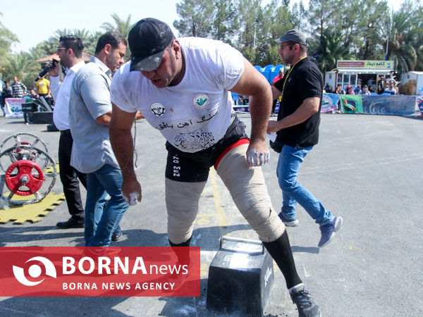 فینال مسابقات قویترین مردان کارگری