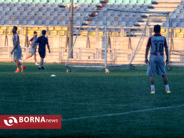 تمرین تیم فوتبال پرسپولیس تهران