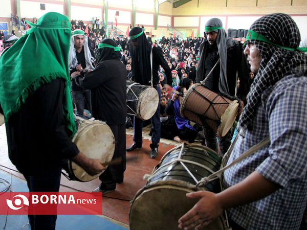 همایش شیرخوارگان حسینی در زرقان فارس