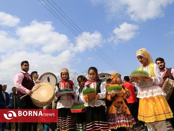 مراسم سنتی نوروزحوانی در روستاهای ساری