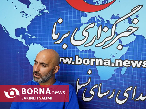 حضور  رامین محرم نژاد در خبرگزاری برنا 