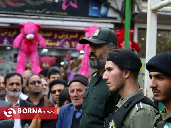 راهپیمایی روز۱۳ آبان لاهیجان