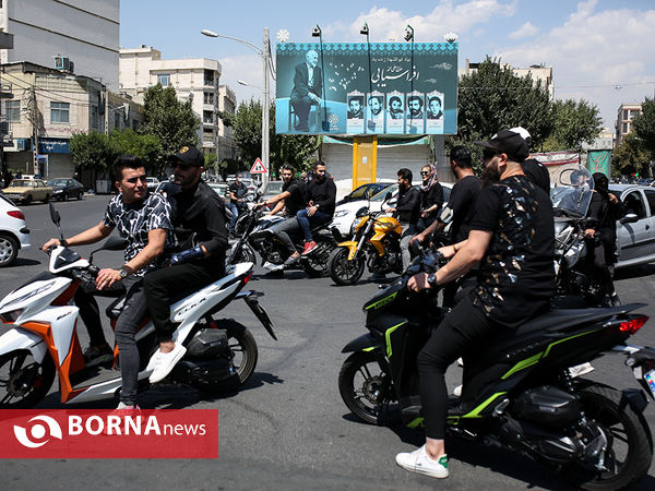 عزاداری روز تاسوعا در میدان 13 آبان