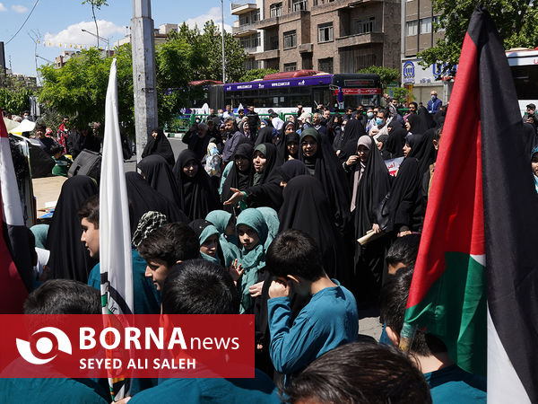 راهپیمایی روز جهانی قدس در تهران