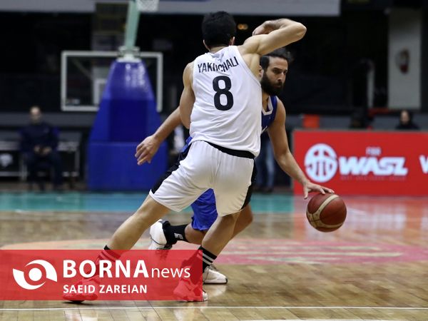 دیدار بسکتبال شهرداری گرگان - الریاضی لبنان