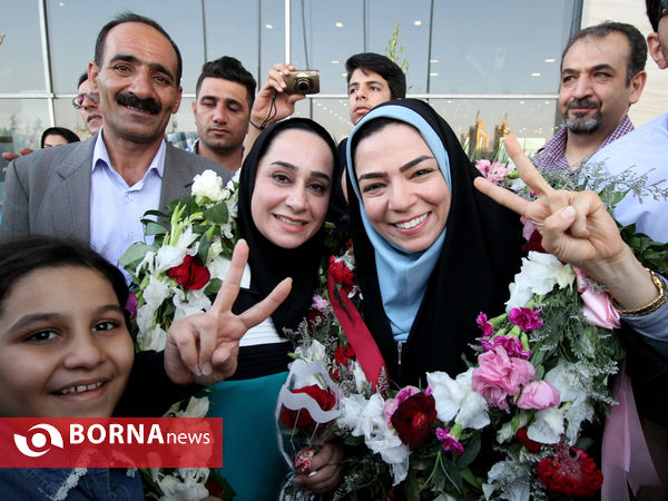 استقبال مردم شیراز از ساره جوانمردی بانوی طلایی رقابت های پارالمپیک ریو