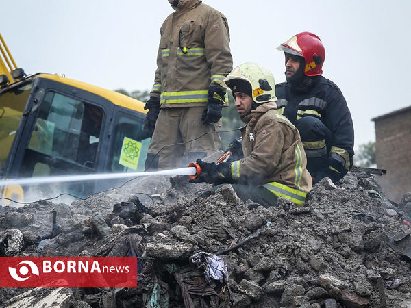 سومین روز حادثه پلاسکو-2