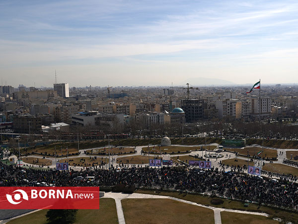 راهپیمایی روز ۲۲ بهمن - تهران ( ۴ )