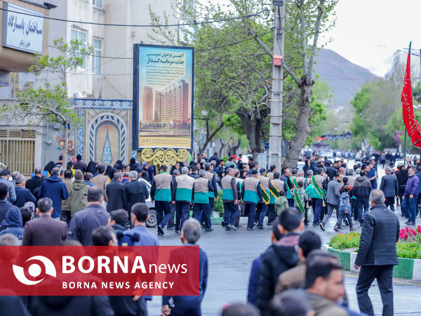  تجمع بزرگ مردم اراک