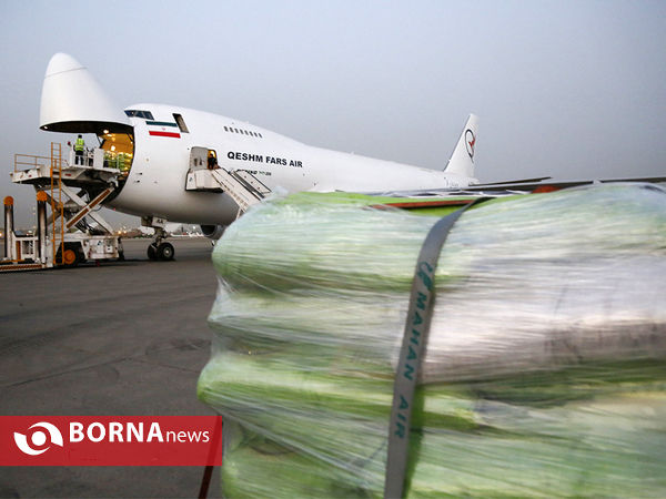 ارسال محموله بشر دوستانه جمعیت هلال احمر به افغانستان