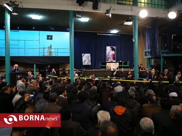 وداع مسوولین و مردم با آیت الله هاشمی رفسنجانی در جماران -۴