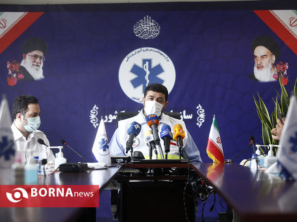 نشست خبری رییس سازمان اورژانس کشور