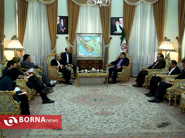 دیدار وزیر امورخارجه برزیل با دبیر شورای عالی امنیت ملی