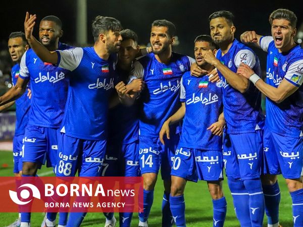  دیدار تیم های فوتبال آلومینیوم - استقلال