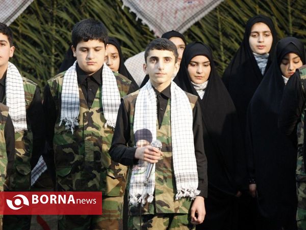 یادواره شهدای شهرک شهید انصاری شهرستان رودسر