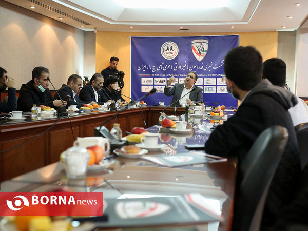 نشست خبری رییس فدراسیون موی تای