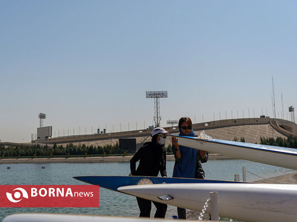 مسابقات قایقرانی بانوان -  آبهای آرام